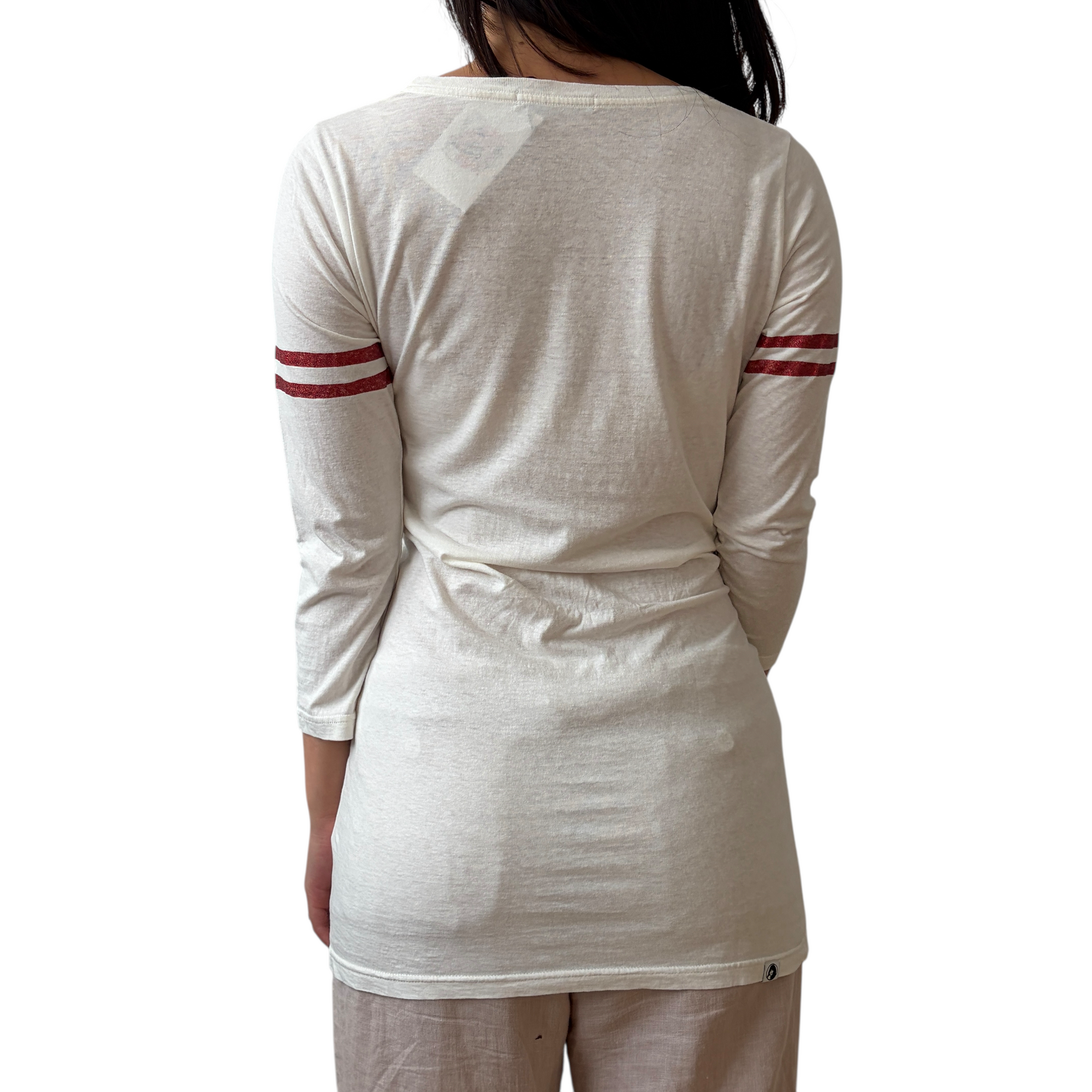 hysteric glamour 2000s white long sleeve top