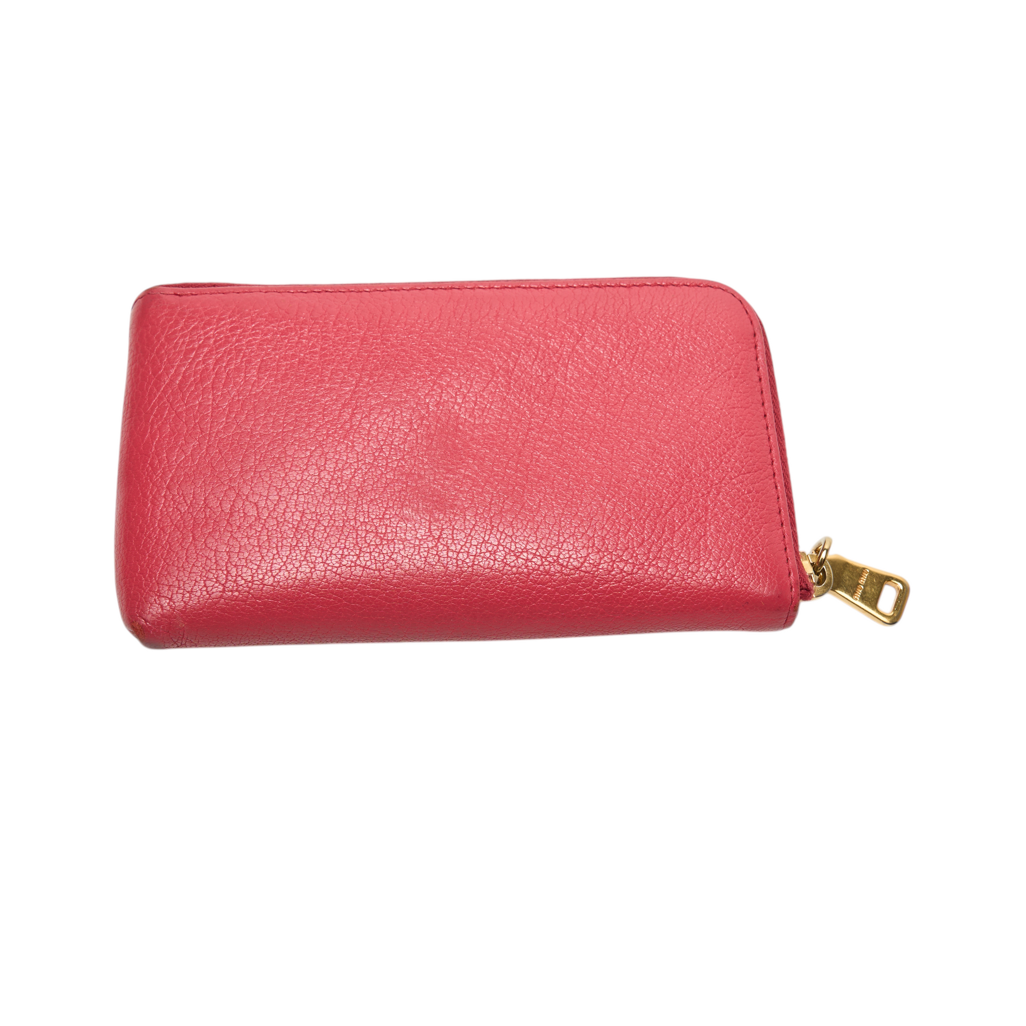 miu miu red wallet