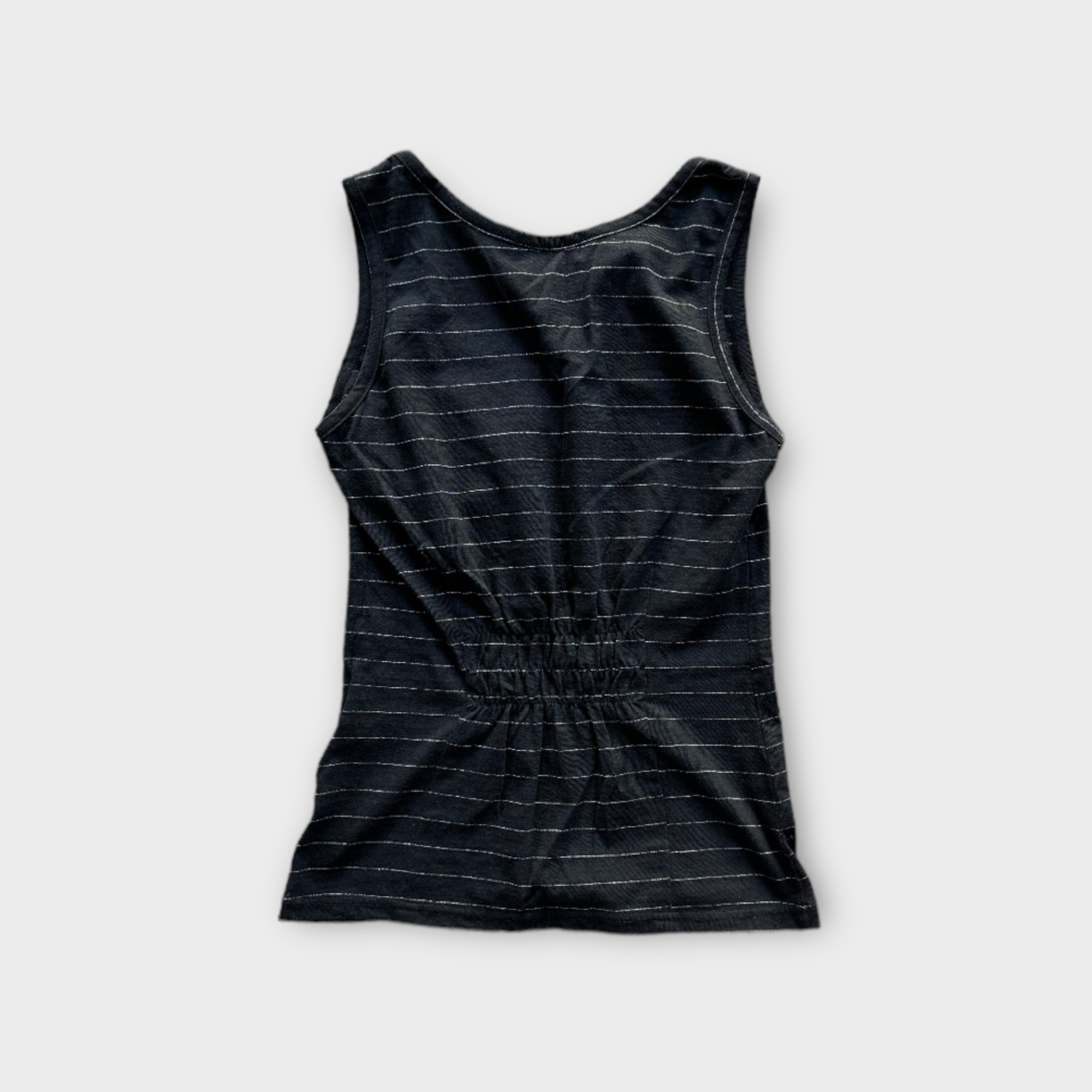 burberry blue label black tank top