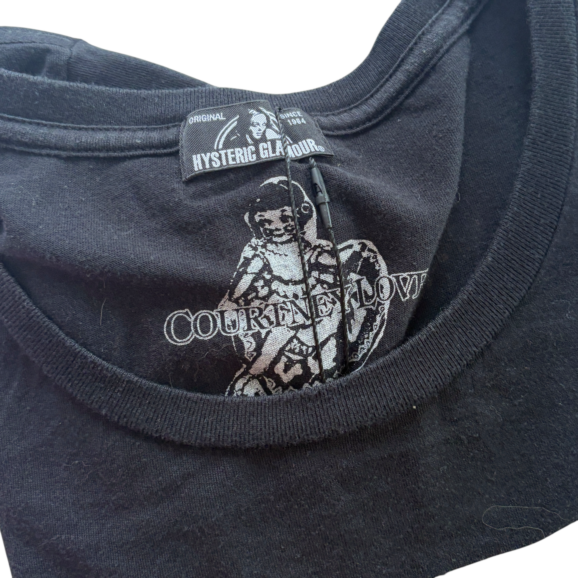 hysteric glamour black courtney love top