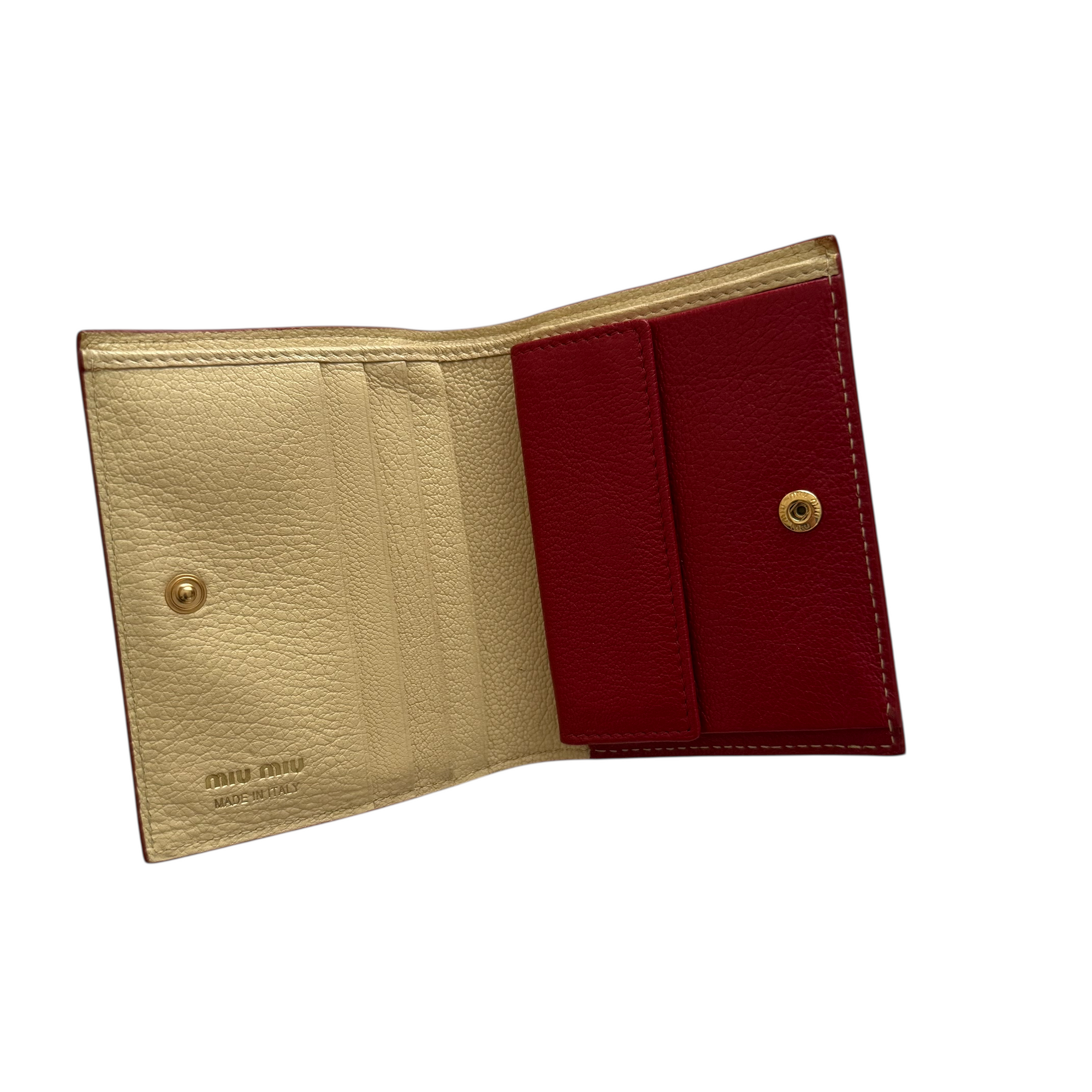 miu miu yellow heart wallet