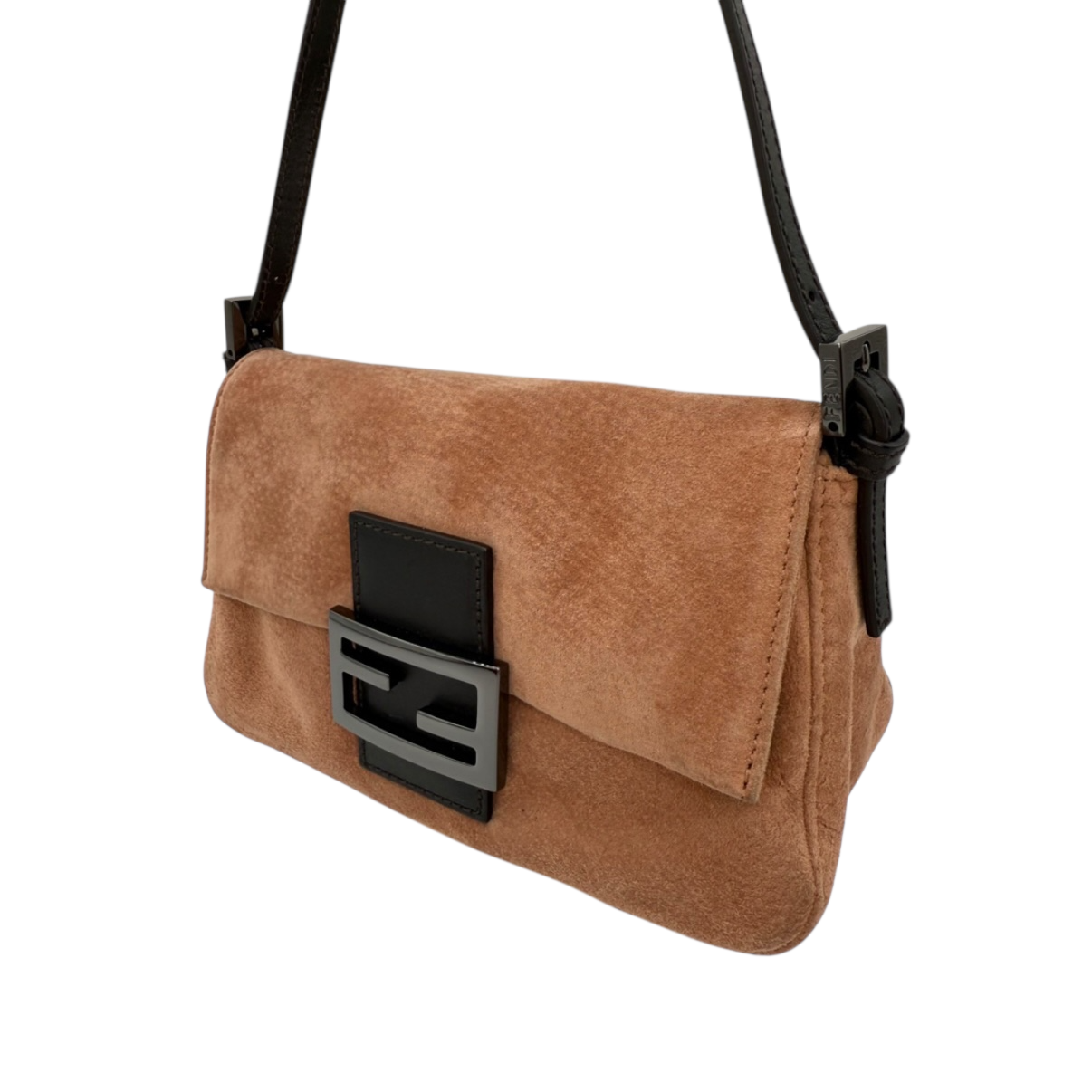 fendi 2000s pink shoulder bag
