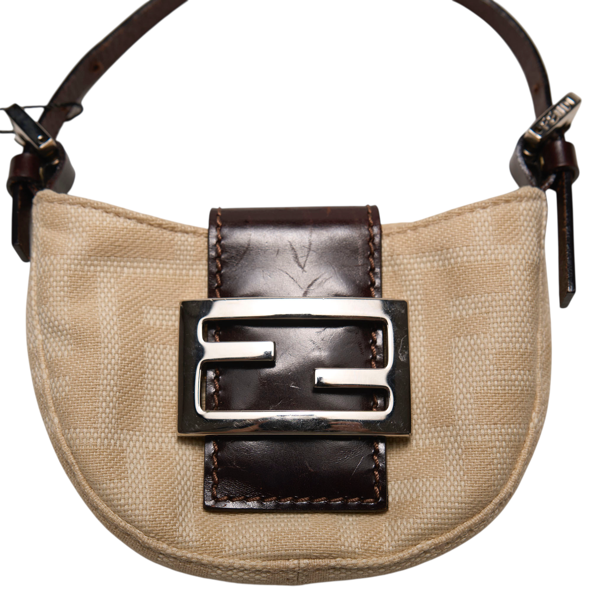 fendi 2000s mini croissant bag