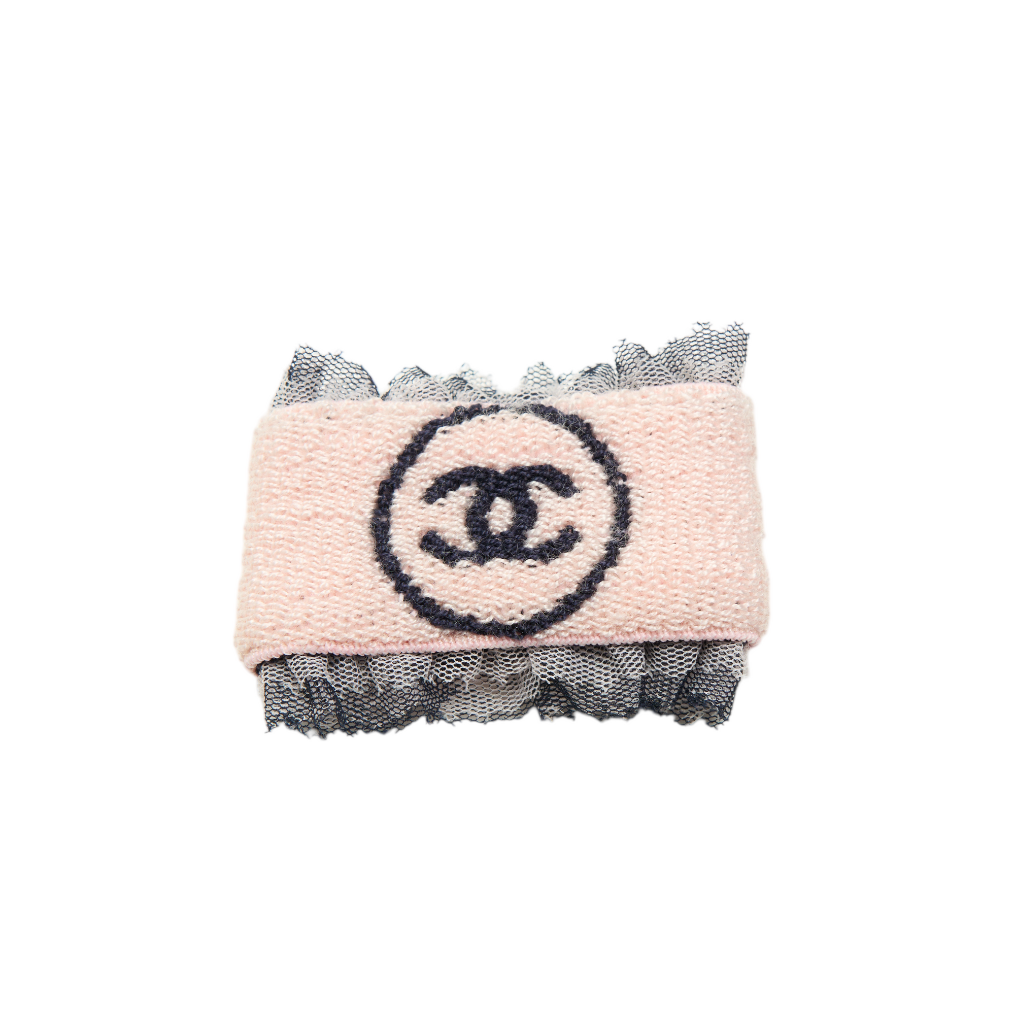 chanel pink terrycloth bracelet