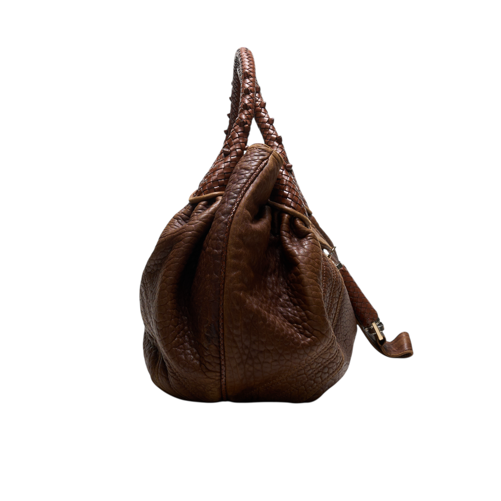 fendi 2000s light brown spy bag