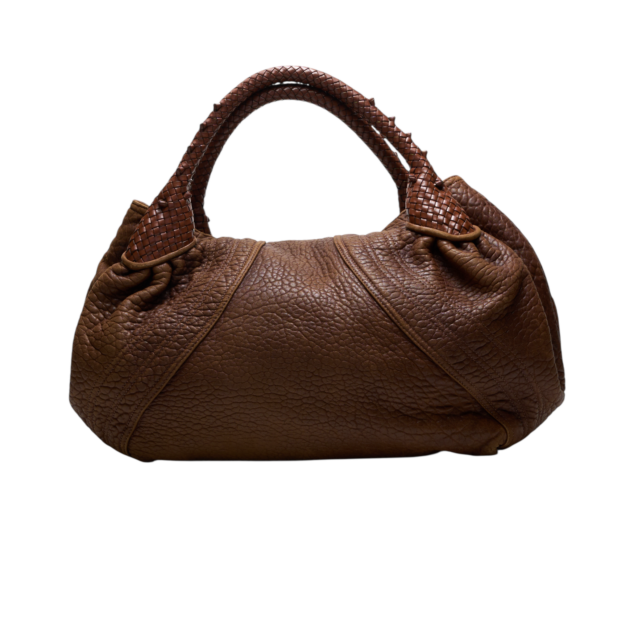 fendi 2000s light brown spy bag