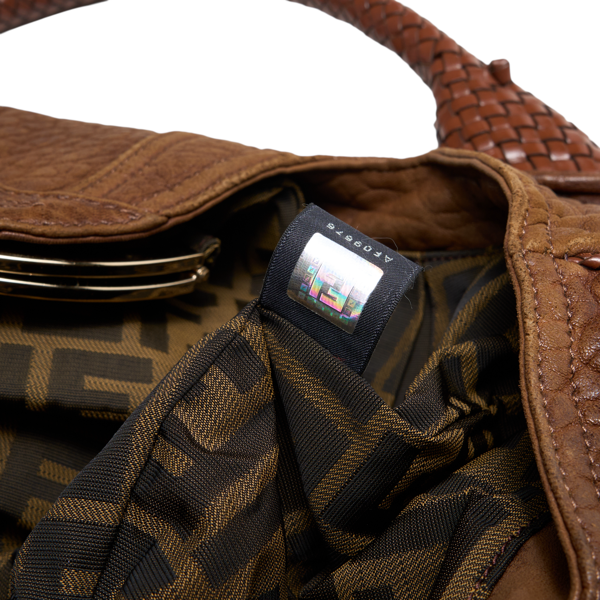 fendi 2000s light brown spy bag