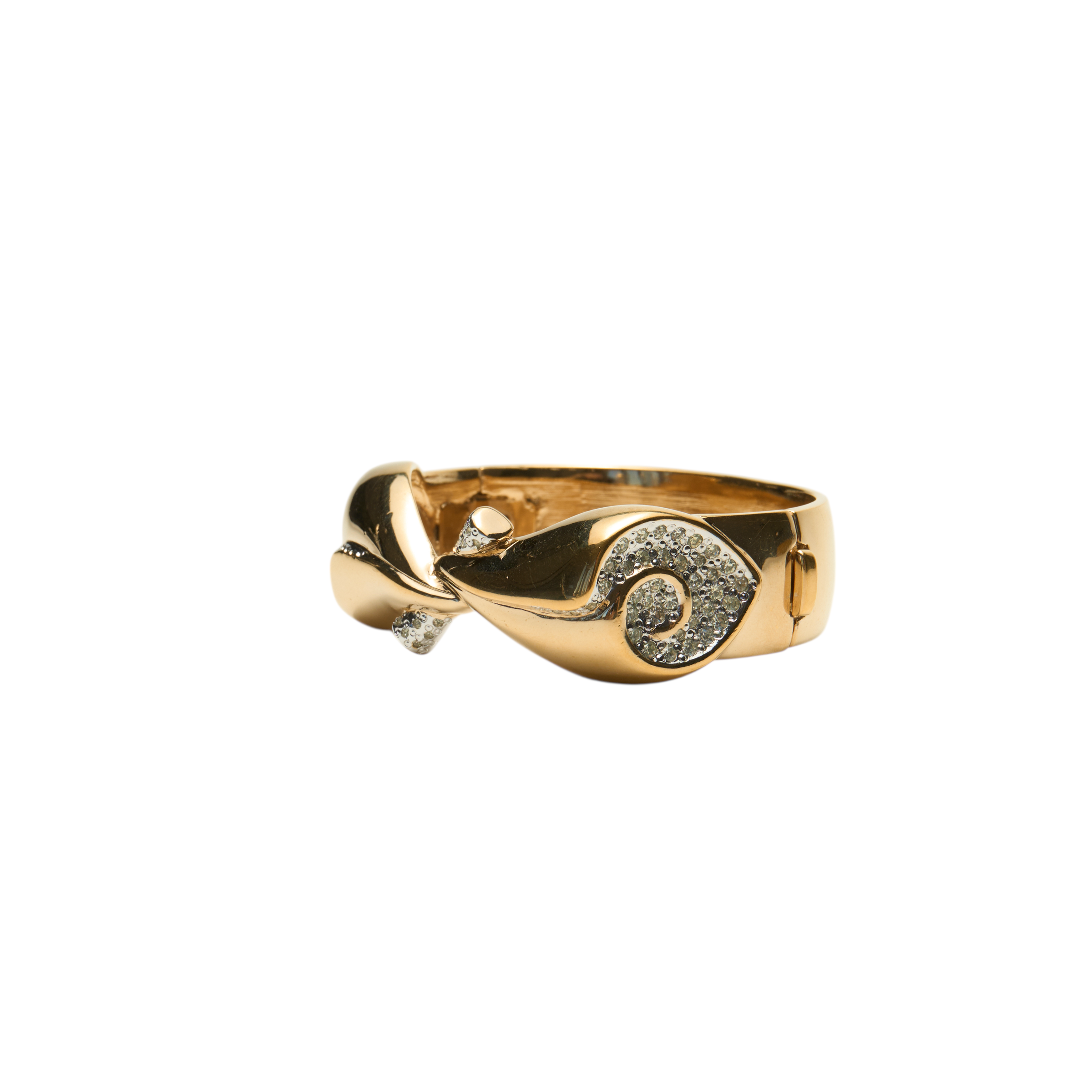 chloé gold cuff bracelet – hachi archive