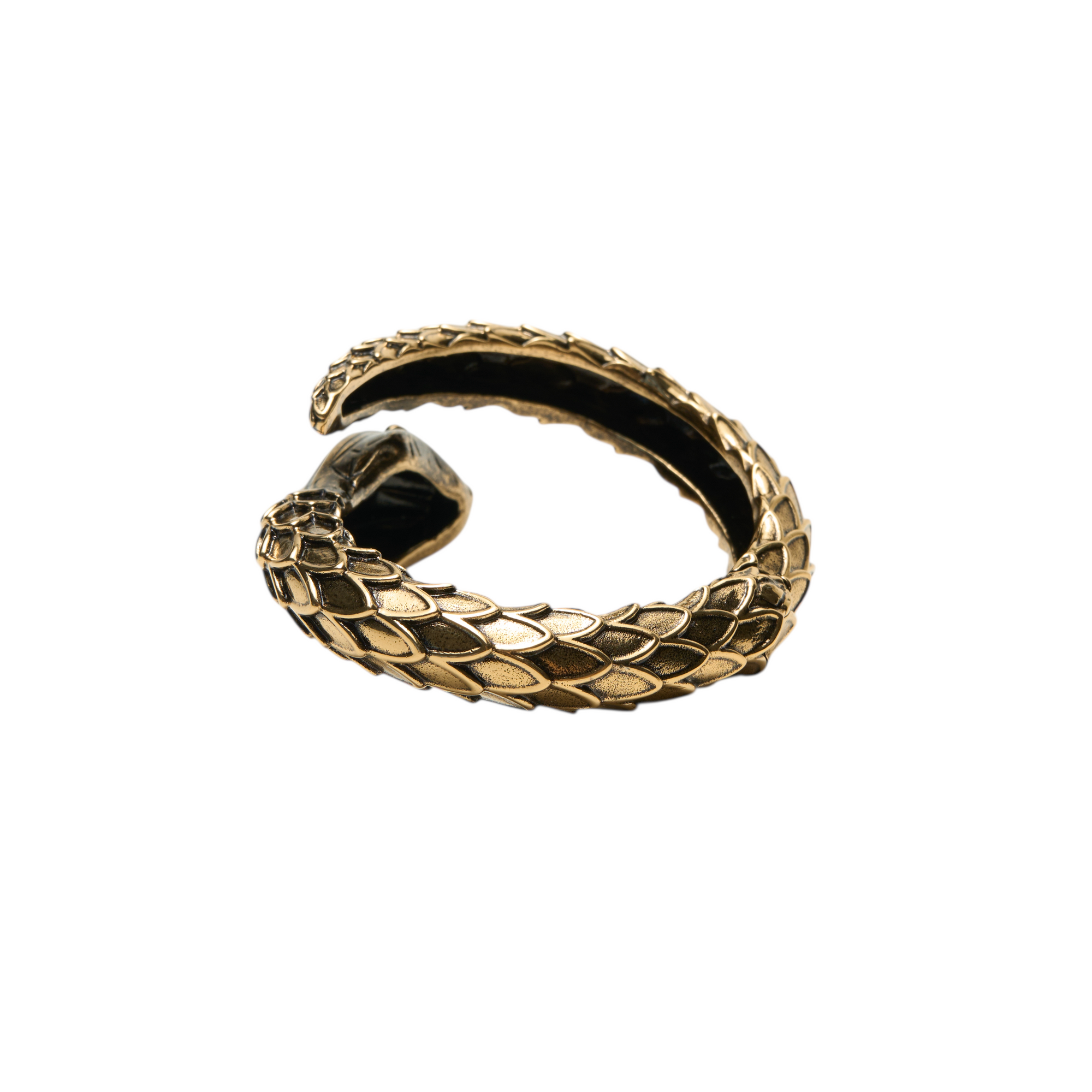 chloé gold snake cuff bracelet