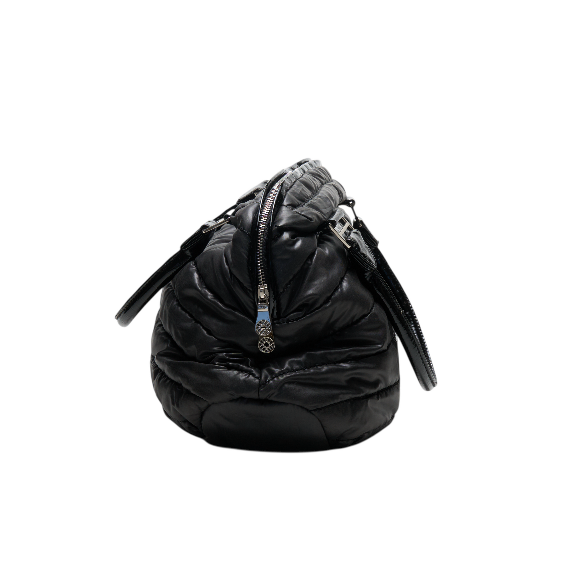 muta black puffer 8 bag