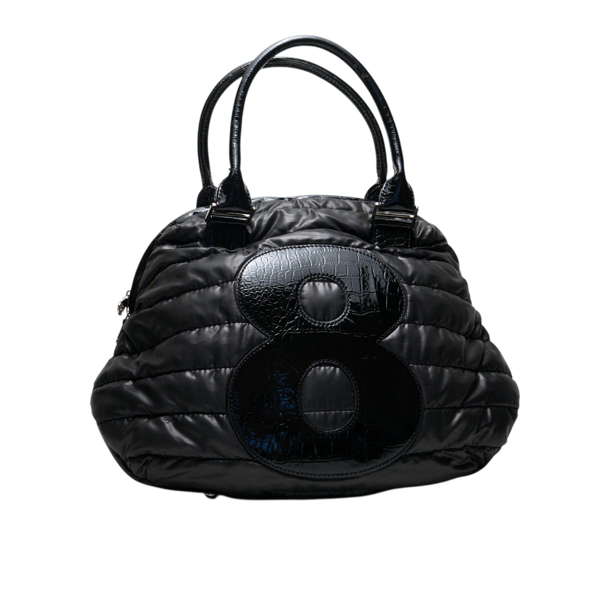 muta black puffer 8 bag