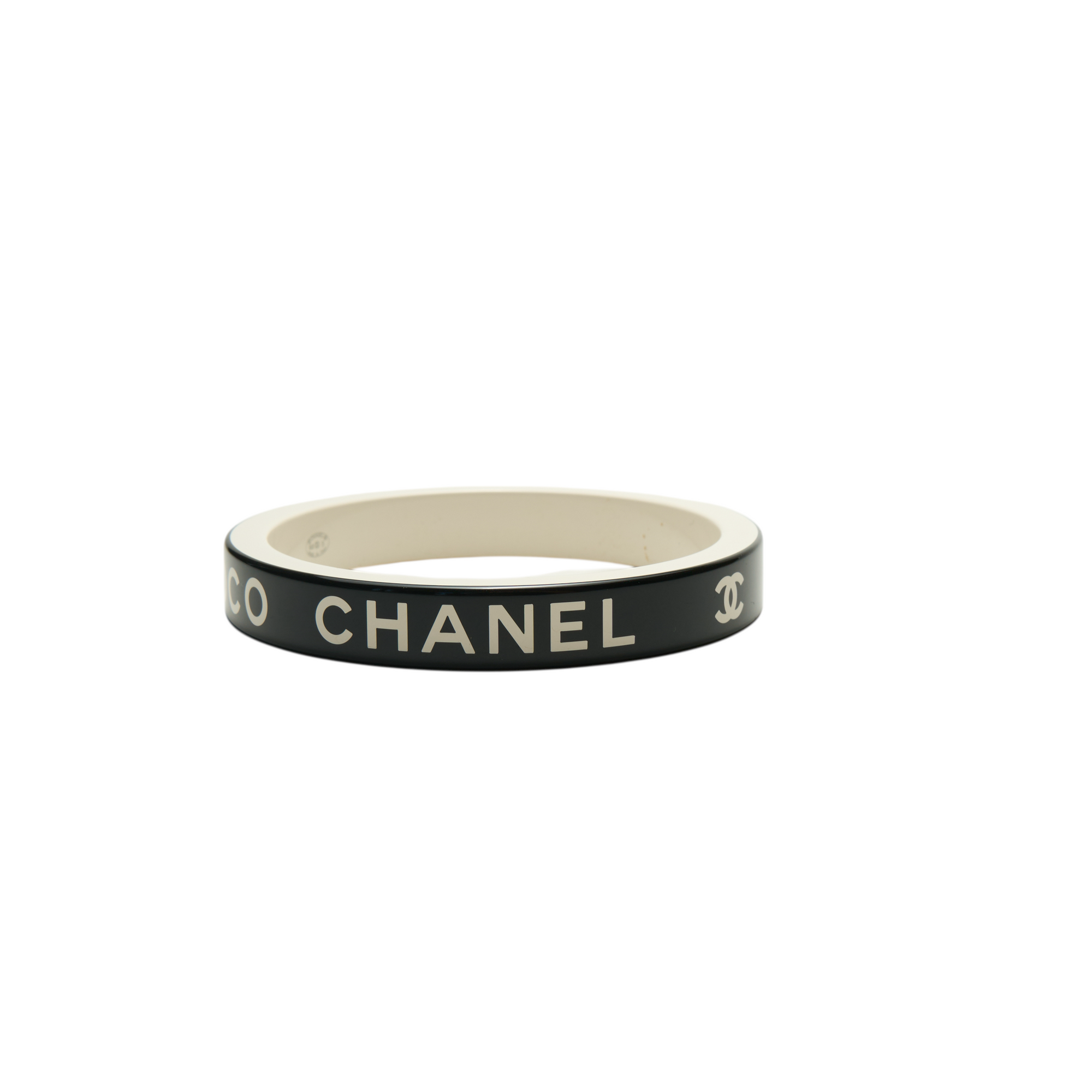 chanel white cuff bracelet