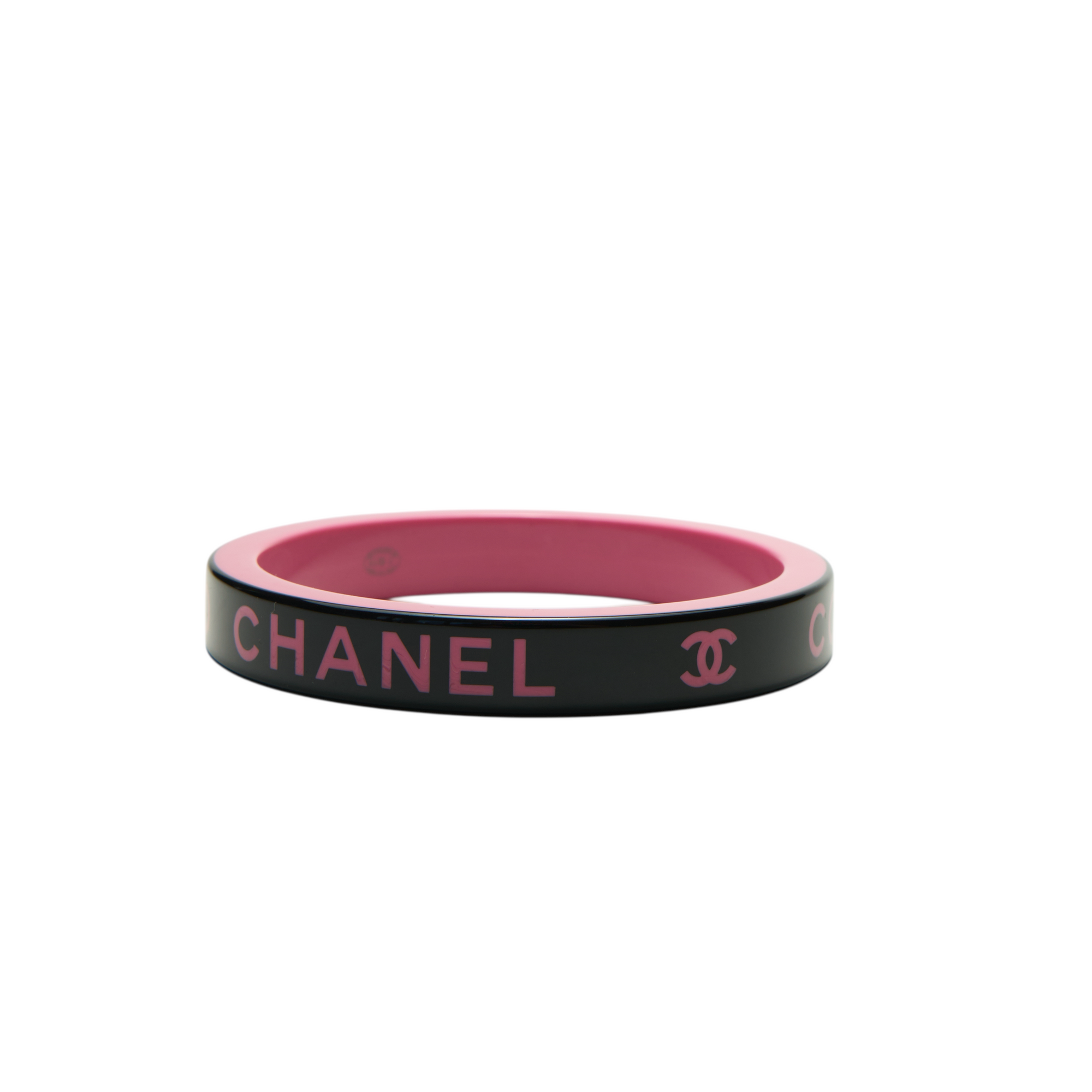 chanel pink cuff bracelet