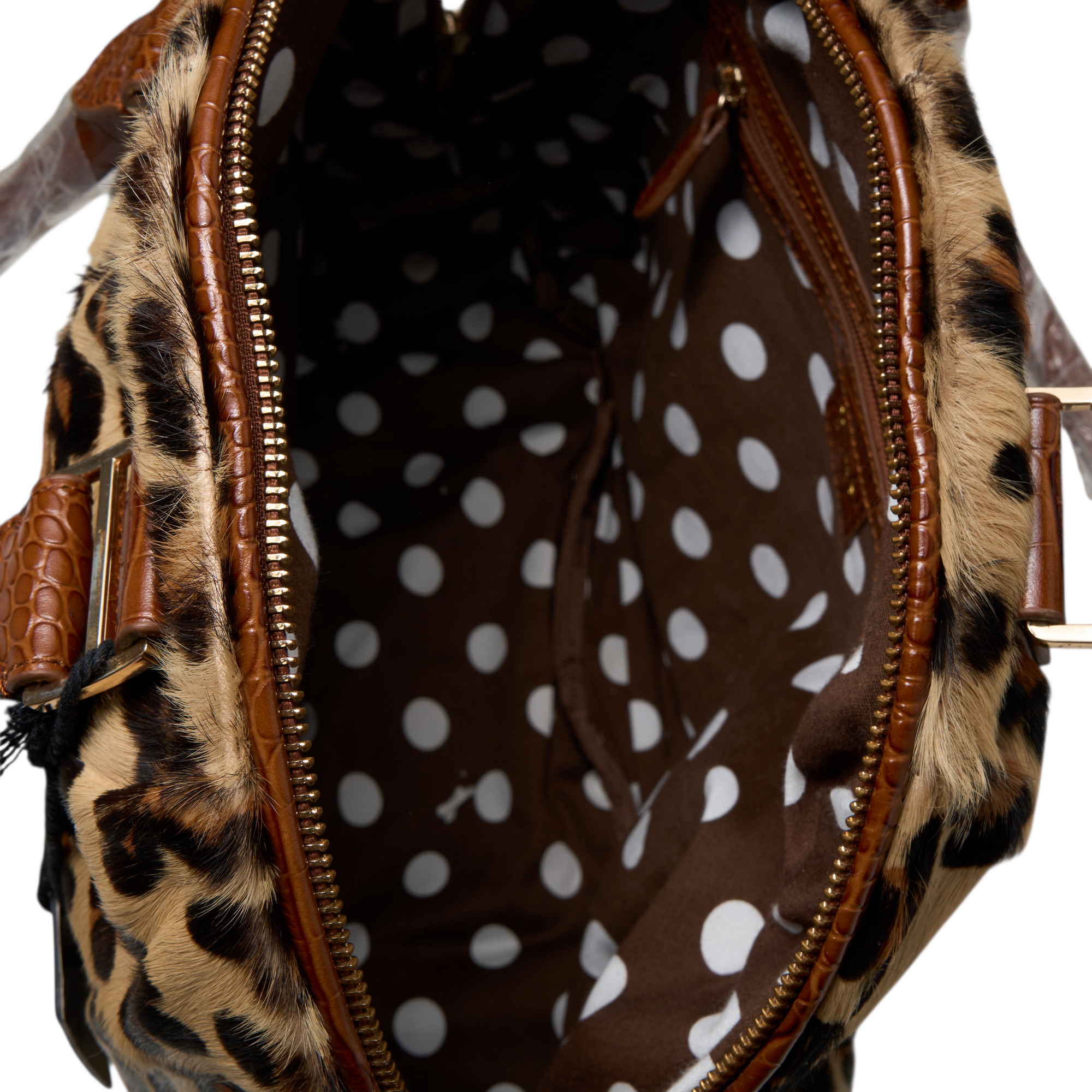 muta leopard pony hair 8 bag